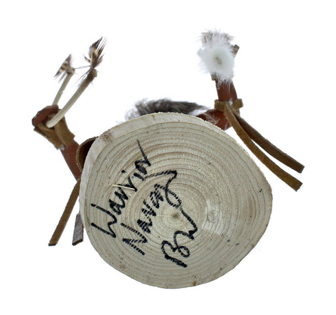 American Indian Warrior Navajo Kachina Doll NX11472