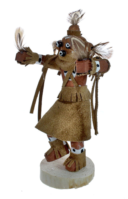 Mudhead Navajo American Indian Kachina Doll NX11474