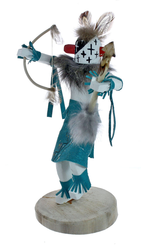 American Indian Warrior Navajo Kachina Doll NX11478