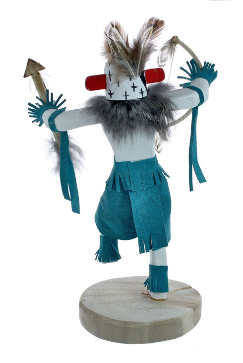 American Indian Warrior Navajo Kachina Doll NX11478
