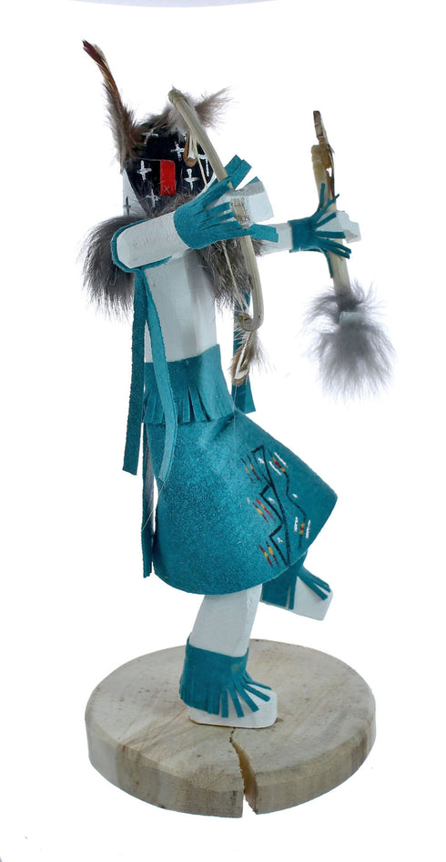 American Indian Warrior Navajo Kachina Doll NX11478