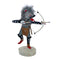 Native American Gray Wolf Kachina Doll NX11480