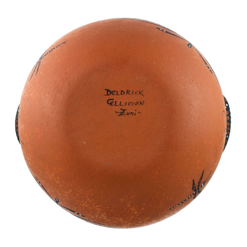 Zuni Indian Gecko Pottery Hand Crafted By Artist Lorenda Cellicion NN20021