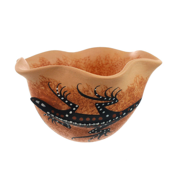 Zuni Indian Gecko Pottery Hand Crafted By Artist Lorenda Cellicion NN20018