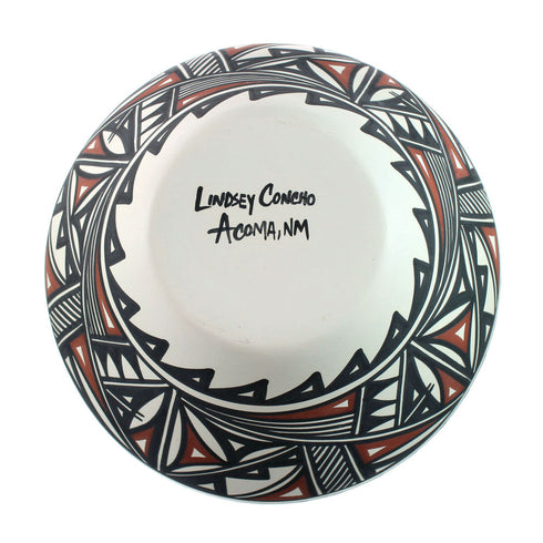 Native American Hand Crafted Acoma Pottery By Artist Lindsey B. Concho NN20024