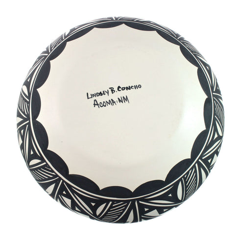 Native American Hand Crafted Acoma Pottery By Artist Lindsey B. Concho NN20026