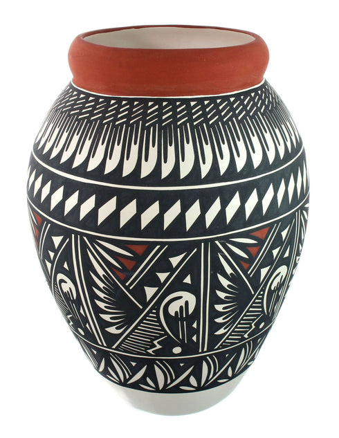 Native American Hand Crafted Acoma Pottery By Artist L. Vallo NN20028