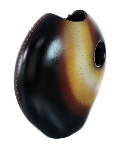 Navajo Indian Hand Crafted Pot By Artist Orion Aragon Laguna Pueblo NN20038