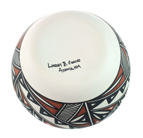 Native American Hand Crafted Acoma Pottery By Artist Lindsey B. Concho NN20034