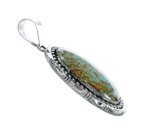 Navajo Native American Turquoise Sterling Silver Pendant NN20067
