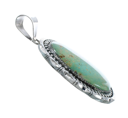 Navajo Native American Turquoise Sterling Silver Pendant NN20068