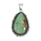 Navajo Native American Turquoise Sterling Silver Pendant NN20080