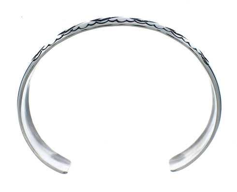 Genuine Sterling Silver Navajo Tommy And Rose Singer Cuff Bracelet NN20242