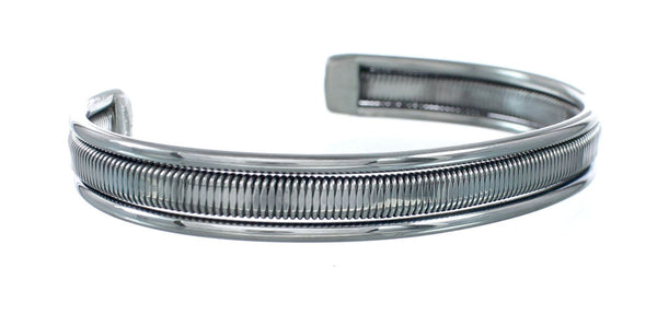 Native American Navajo Authentic Sterling Silver Cuff Bracelet NN20248