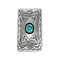 Native American Single Turquoise Stone Genuine Sterling Silver Money Clip NN20362