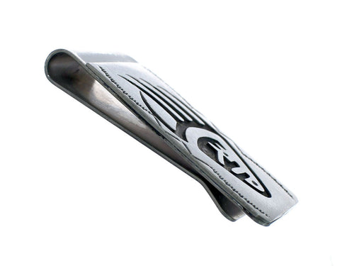 Native American Genuine Sterling Silver Bear Paw Money Clip NN20369