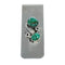 Navajo Feather Malachite Multi-Stone Sterling Silver Money Clip NN20383