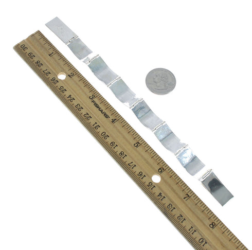 Sterling Silver 12 KGF Link Bracelet NX11597