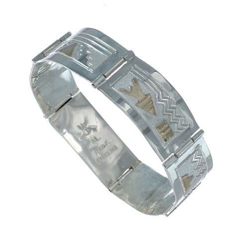 Sterling Silver 12 KGF Link Bracelet NX11595