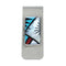 Zuni Multicolor Inlay Sterling Silver Money Clip NX11606