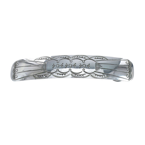 Navajo Sterling Silver Hair Barrette NN20404