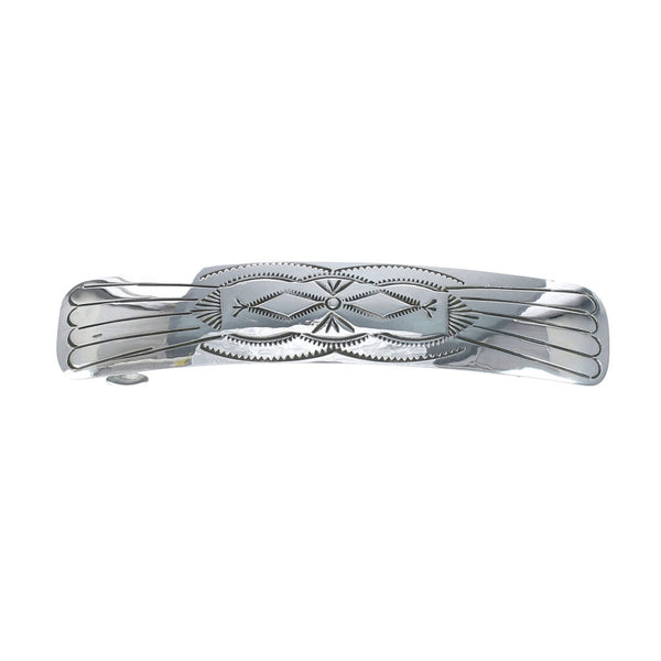 Navajo Sterling Silver Hair Barrette NN20408