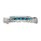 Navajo Sterling Silver Turquoise Hair Barrette NN20392