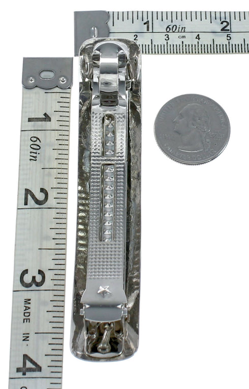 Navajo Sterling Silver Turquoise Hair Barrette NN20393