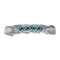 Navajo Sterling Silver Turquoise Hair Barrette NN20395