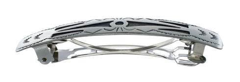 Native American Genuine Sterling Silver Hair Barrett NN20418