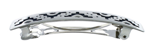 Native American Genuine Sterling Silver Hair Barrett NN20416