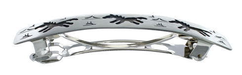 Native American Genuine Sterling Silver Horse Hair Barrett NN20415
