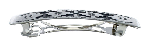 Native American Genuine Sterling Silver Hair Barrett NN20419