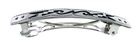 Native American Genuine Sterling Silver Hair Barrett NN20420