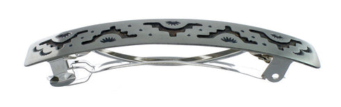 Native American Genuine Sterling Silver Hair Barrett NN20411