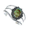 Genuine Navajo Kingman Turquoise Sterling Silver Cuff Bracelet NN20516