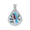 Hummingbird Multicolor Authentic Sterling Silver Zuni Pendant NX11739