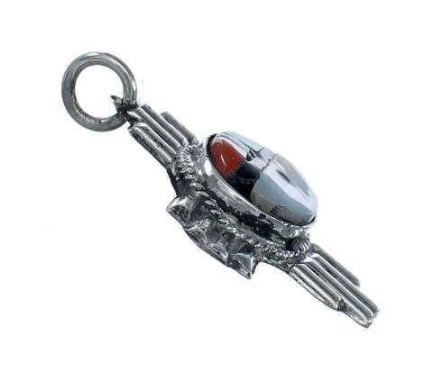 Zuni Multicolor Sun Sterling Silver Pendant NN20861