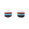 Zuni Sterling Silver Multicolor Post Stud Earrings NX11814