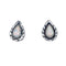 Genuine Sterling Silver Navajo Opal Stud Earrings NN20690