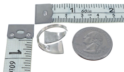 Zuni Multicolor Inlay Adjustable Ring Size 5, 6, 7 NX11854