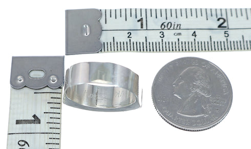 Turquoise Inlay Zuni Ring Size 9 NN20749