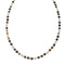 Tiger Eye Genuine Sterling Silver Native American Bead Necklace NX11867