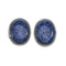 Genuine Lapis Sterling Silver Navajo Post Earrings NX11890
