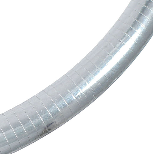 Sterling Silver 16" Italian Omega Chain Necklace NX11881