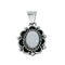 Navajo Opal And Sterling Silver Pendant NX11925