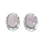 Navajo Pink Shell Sterling Silver Post Earrings NX11927
