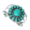 Genuine Navajo Turquoise Sterling Silver Cuff Bracelet NX11959