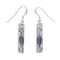 Silver Native American Hook Dangle Earrings NX12000