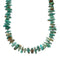 Navajo Sterling Silver And Kingman Turquoise Chunky Bead Necklace NX12040